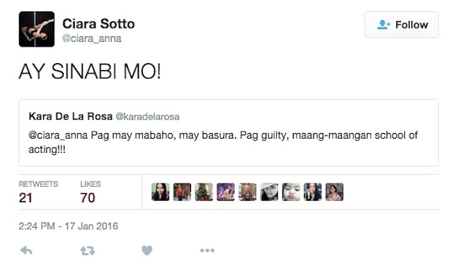 Ciara Sotto's cryptic posts on Twitter are truly puzzling!