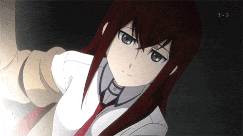 anime review of steins: gate Kurisu Makise
