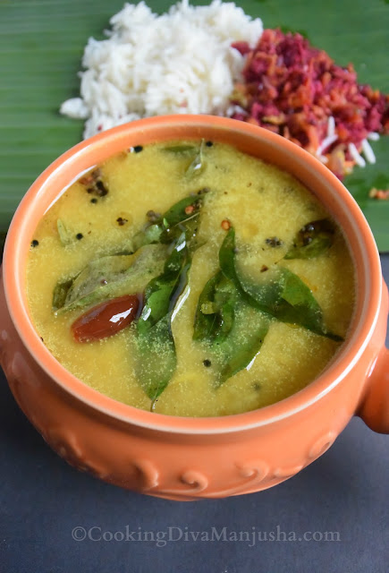 Kerala-parippu-curry-made-without-pressure-cooker