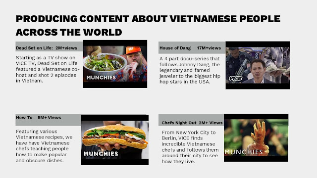Nhóm nội dung dành riêng cho Việt Nam trên VICE