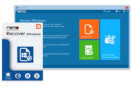  software has a really powerful technology scientific discipline for fast information recovery at times such equally deleting  Remo Recover Windows Free Download