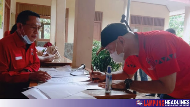 DPC PDIP Tanggamus Gelar Musancab Serentak, Sopian Jabat Ketua PAC Kotaagung Barat