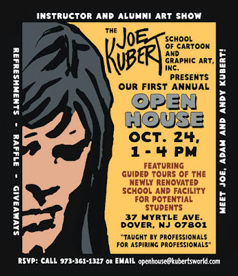 Joe Kubert's School of Cartoon and Graphic Art, Inc. Open House and Art Show