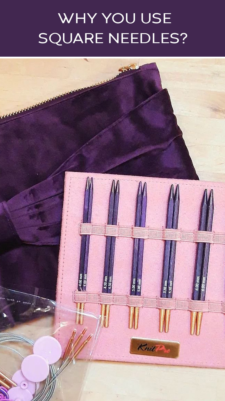 Square knitting needles can be a great choice for many knitters. Here are some reasons why you might want to use square knitting needles:
