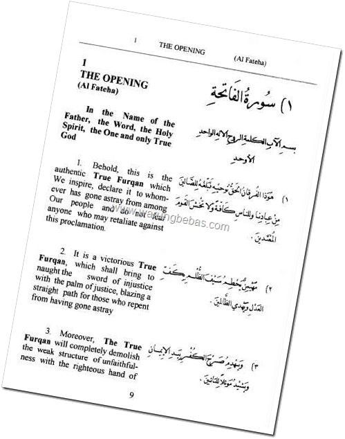alquran palsu