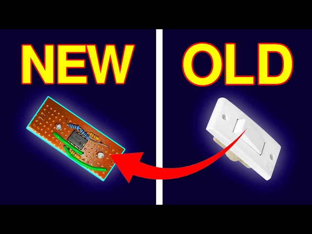 Convert Your Old Switch Board Button to New Touch Switch at Home