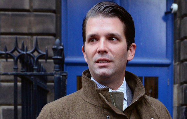 Here’s what the letter sent with powder to Trump Jr. said