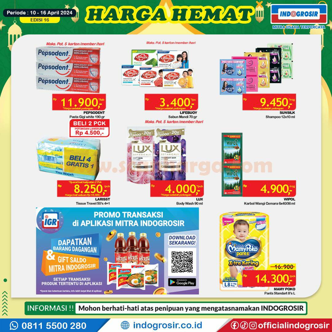 Promo Katalog Indogrosir Harga Hemat 10 - 16 April 2024 3
