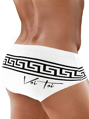 VoiToi Greek Brief Swimwear White Back Detail Cool4guys Online Store