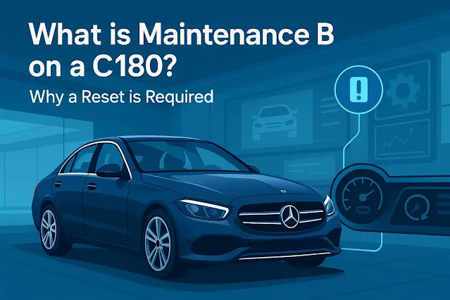 C180のメンテナンスBとは？そのリセットが必要な理由