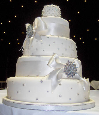 colorful wedding cake with flowers luxury wedding cake