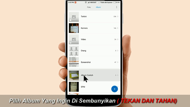 Cara Sembunyikan Album Foto di Semua Hp Xiaomi