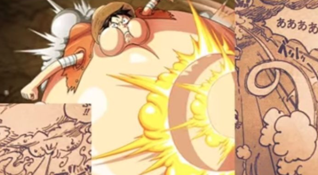 One Piece 1045 New Spoiler: Luffy's Fuson Mode Attacks Yonkou's Body from Within!