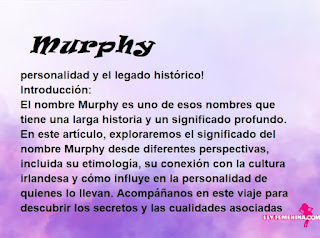 significado del nombre Murphy