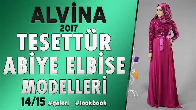 Alvina 2017 Tesettür Abiye Elbise Modelleri 14/15 (TOPLAM 408 Abiye) 