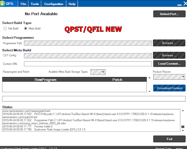 QFIL/QPST QUALCOMM NEW UPDATE