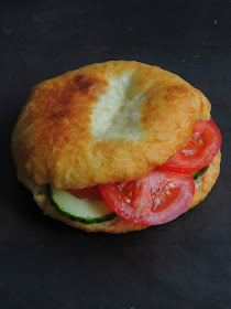 Guadeloupean Fried Bread Sandwich