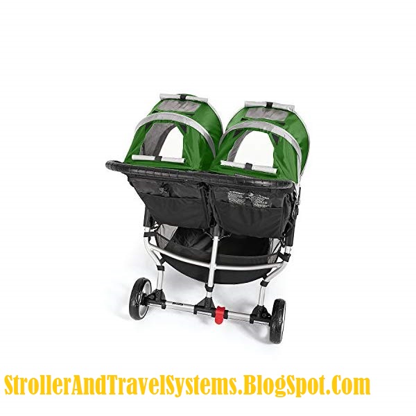 City Mini EverGreen Gray Double Stroller