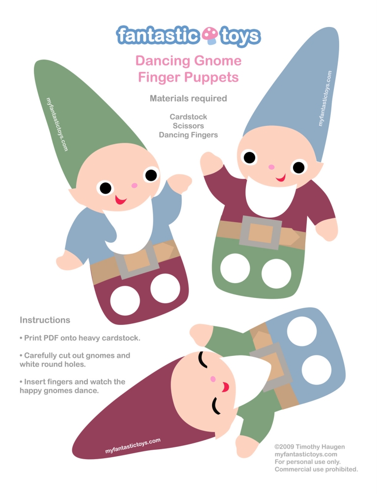 Sweetly Scrapped Gnome Printables