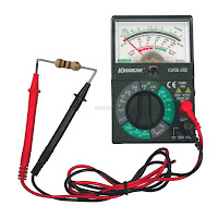 cara mengukur nilai resistor dengan multimeter