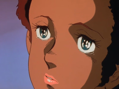 Claudia remembers and grieves for Roy - but most of this is cut from Robotech.