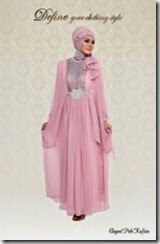 baju pesta muslimah sederhana