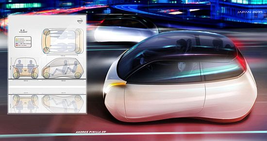 Nissan Torii Electric Concept  2030