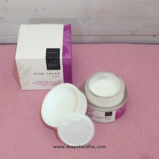 packaging scarlett acne day cream