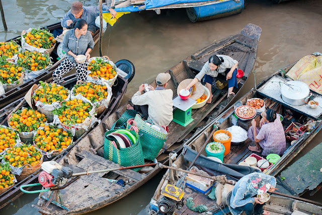 Chợ nổi Cái Răng – Nét văn hóa độc đáo miền sông nước