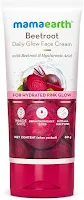 Mamaearth Beetroot Daily Glow Face Cream With Beetroot & Hyaluronic Acid - 80g|Gives Hydrated Pink Glow |Gives Instant Brightening Effect |Lightweight & Non-Greasy |Natural Glow |For All Skin Types