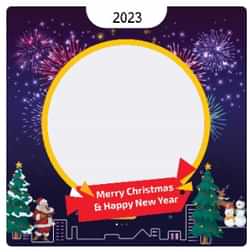 desain twibbon natal 2023 merry christmas