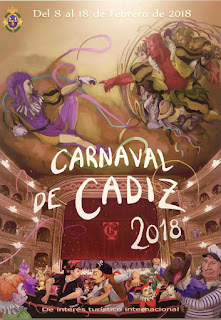 Cartel Carnaval de Cádiz 2018