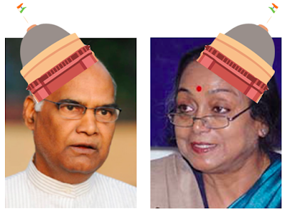 Meira Kumar, Ram Nath Kovind 