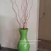 MY WORK: GREEN & BLUE AFRICAN FLOWER POTS (MITUNGI) ...DELIVERED TO OUR CUSTOMER AT UPANGA PALM BEACH...PRESS YOUR ORDER NOW!