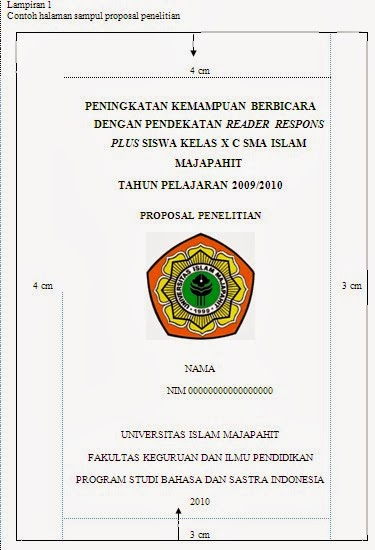 Contoh Cover Proposal