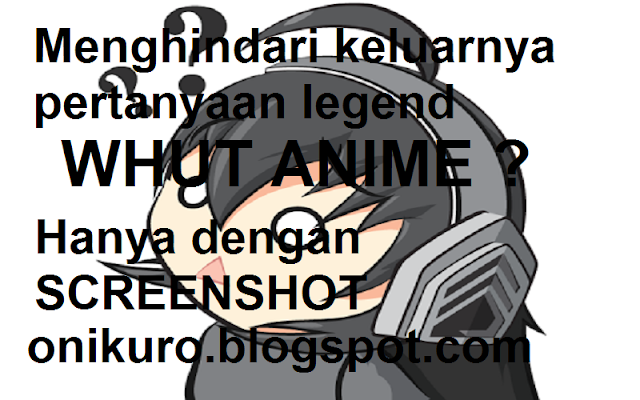 Cari Anime Lewat Screenshot