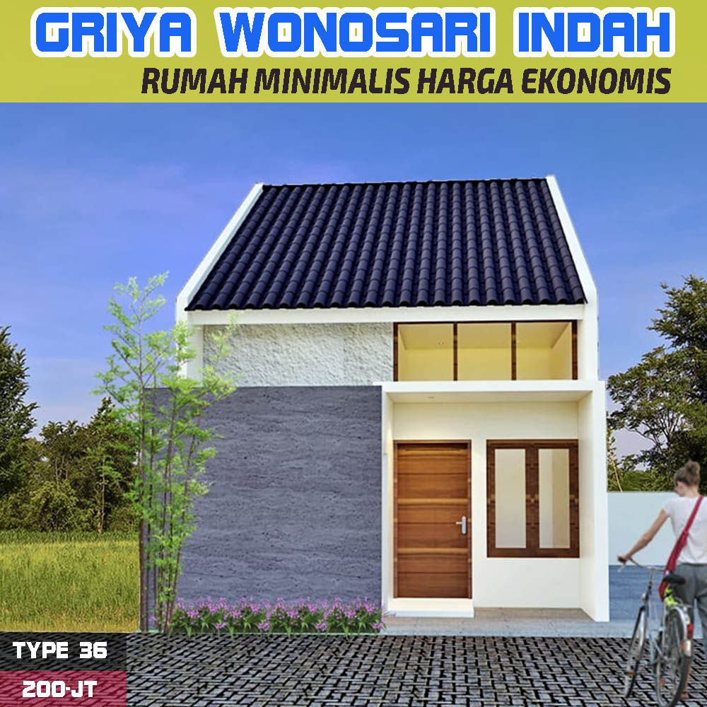 Griya Wonosari Indah Rumah Ekslusif Di Kota Kebumen Harga 200