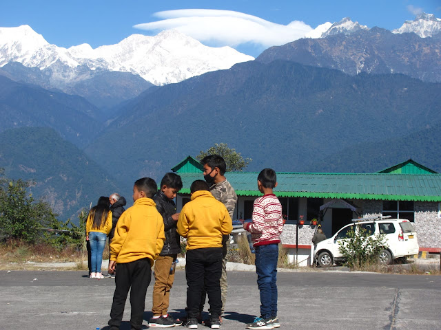 Kanchendzonga from Pelling Helipad