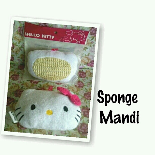 Sponge Mandi Hello Kitty murah grosir ecer 