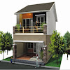 Desain Rumah 2 Lantai Type 2160