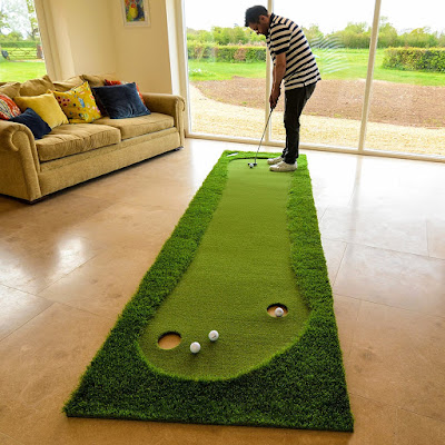 FORB Professional Putting Mat, Practise Your Putting Skills With This Giant Golf Mat At Home Or Office