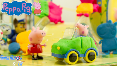 peppa pig pate à modeler en francais