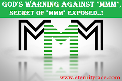 God’s Warning To The Church--The Secret Fraudulent Scheme Of MMM Exposed