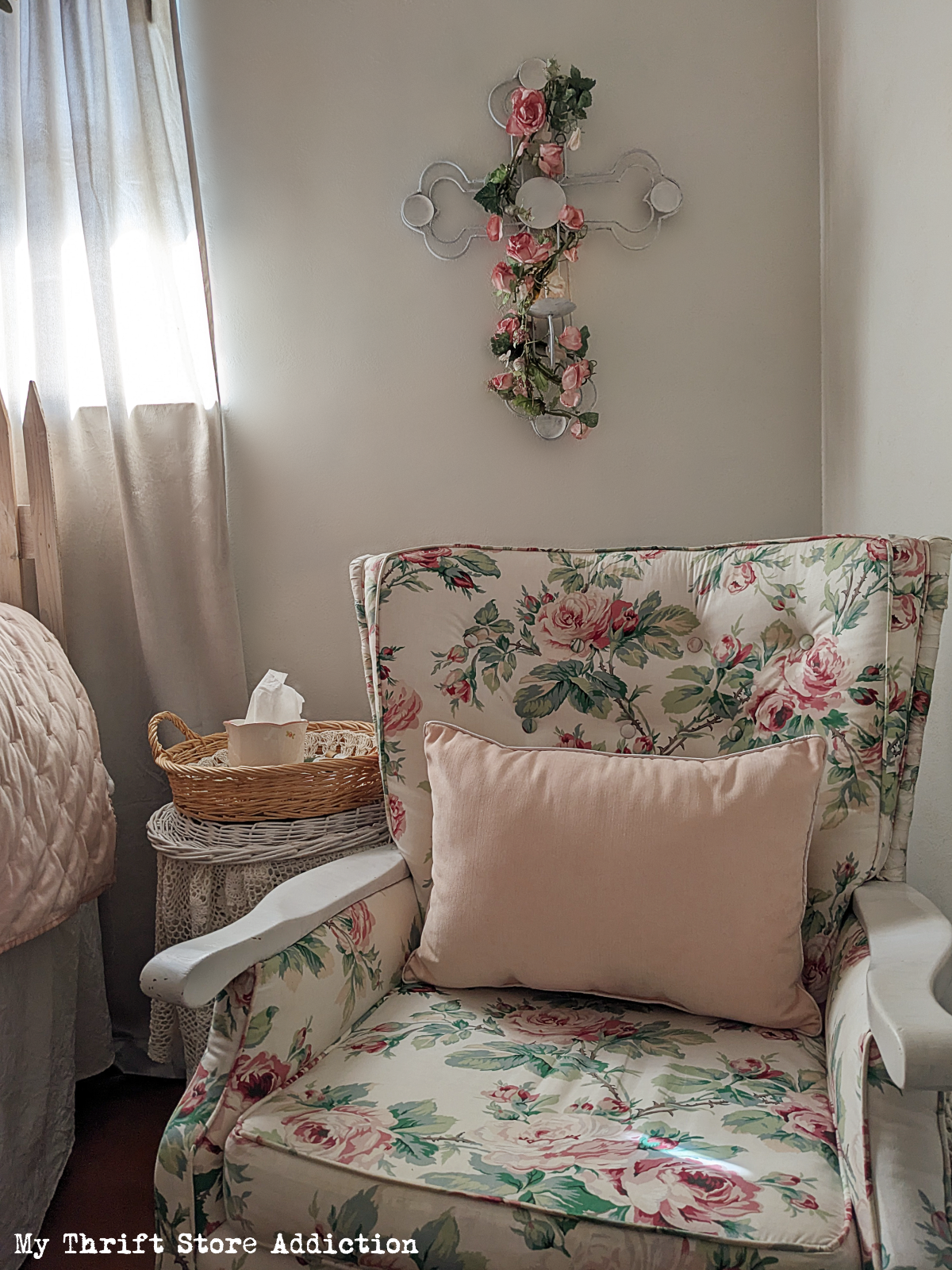 blooming spring bedroom decor