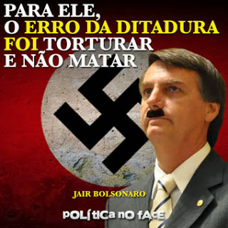 Resultado de imagem para bolsonaro nazista