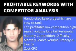 RESEARCH AND PROVIDE 1000 PROFITABLE KEYWORDS WITH COMPETITOR ANALYSIS