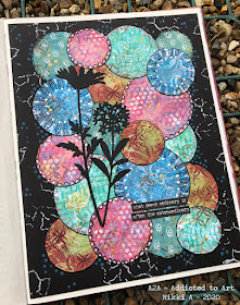 Journal Page using Gelli prints