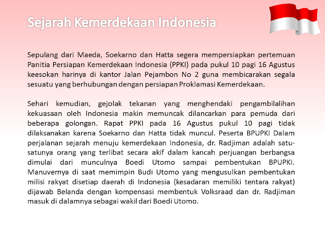 Sejarah Kemerdekaan Republik Indonesia