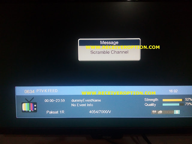 SAT TRACK AERO PLUS HD RECEIVER BISS KEY OPTION