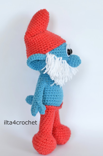 Crochet Papa Smurf